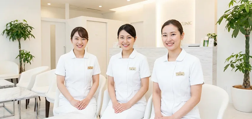 プルージュ美容クリニック 内藤 和哉医師とスタッフ一同 チーム医療の様子