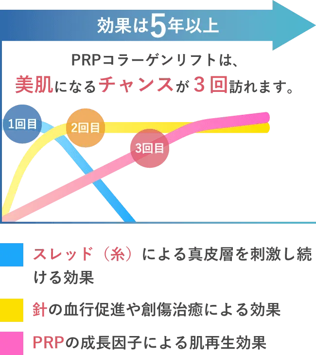 PRPコラーゲンリフトのメカニズム ②